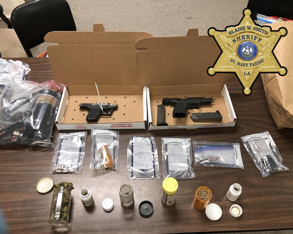 Illegal weapons seized