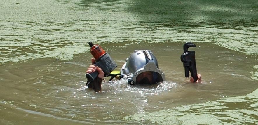 St. Mary Parish Sheriff’s Office certified divers recovered several thousands of dollars