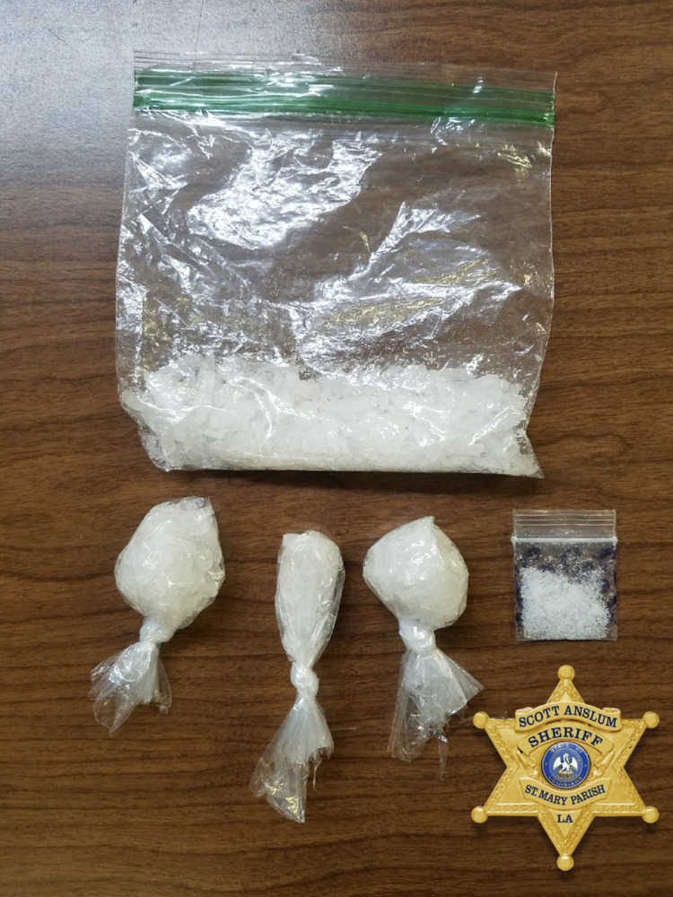Narcotics Section Arrest - bags of drug paraphernalia