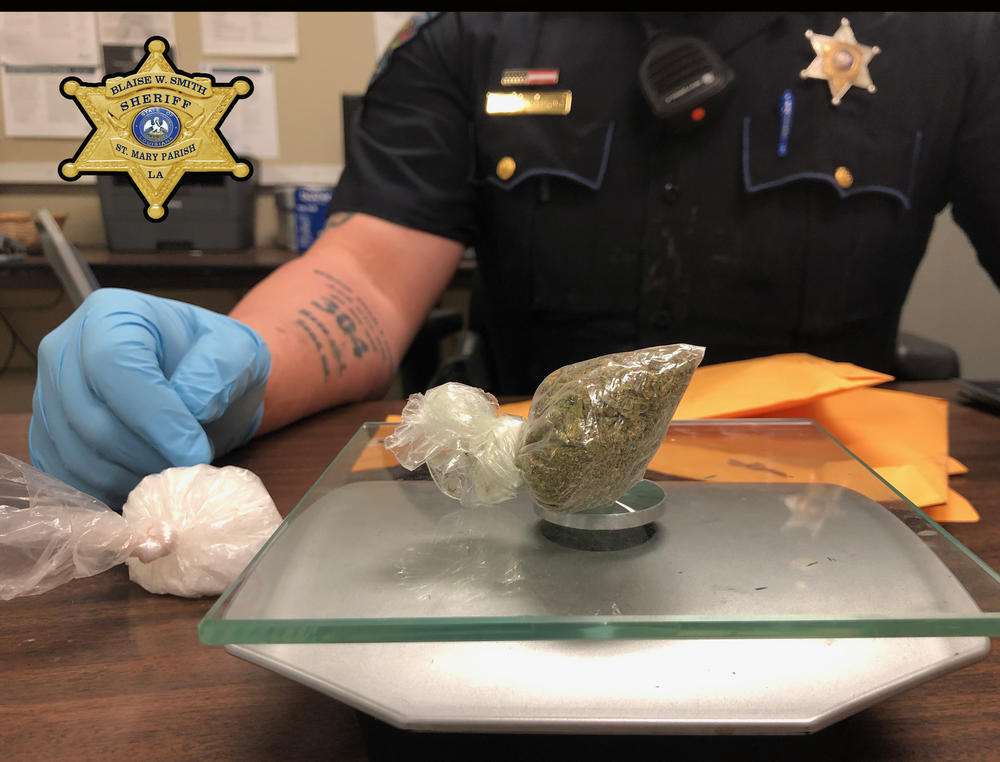 Deputy weighing more illegal drugs