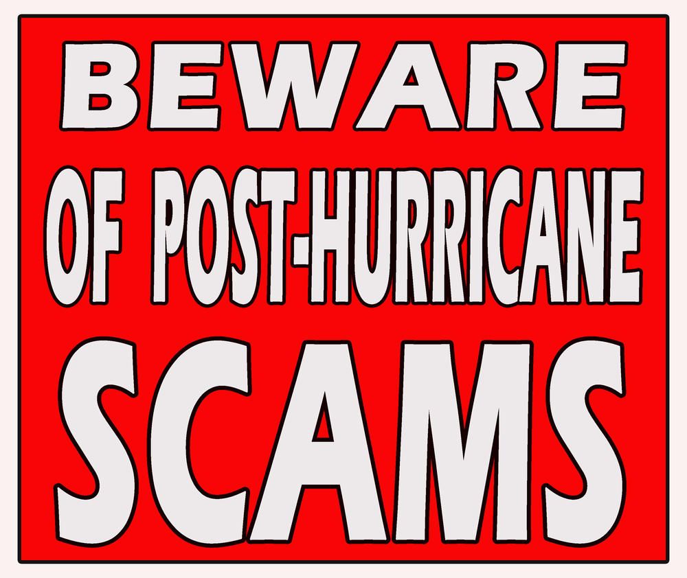 Hurricane Scam